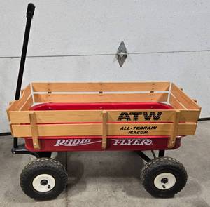 lot 219 image: ATW Radio Flyer All Terrain Cargo Wagon 