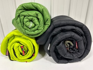 lot 234 image: Trio of SLEEPING BAGS Brands Including Coleman And Field & Stream
