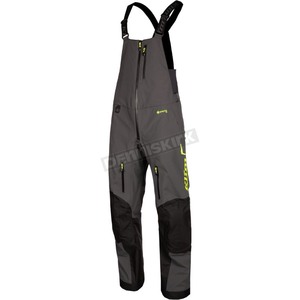 lot 6 image: KLIM Mens Snowmobiling TOGWOTEE Bib Pants Non-Insulated Gor-tex Sz Large Short