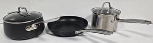 lot 266 image: Calphalon & All-Clad Cooking Pans
