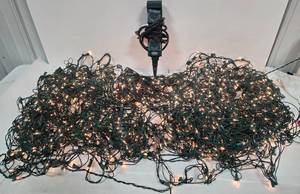 lot 292 image: Multiple Clear Netting Holiday Lights - NEW