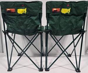 lot 303 image: 2 MASTERS GOLF Folding Chairs wStorage Bags
