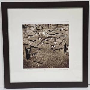 lot 309 image: Sienna Rooftops Print Numbered & Signed by Matthew Albritton