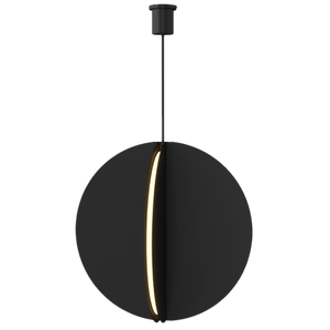 lot 195 image: BAU 36 Pendant Modern Black Globe Light by Sean Lavin