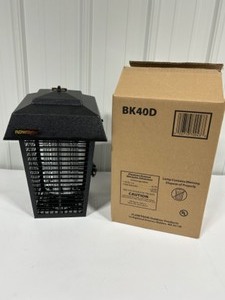 lot 218 image: New in Box FLOWTRON Electronic Outdoor Insect Killer Bug Zapper BK-40D
