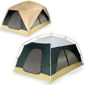 lot 197 image: New in Box EUREKA Titan Cabin Camping Tent W Storm Shield