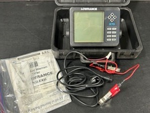 lot 328 image: LOWRANCE X75 Fish Finder  Depth Finder In Case