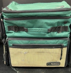 lot 352 image: FLAMBEAU Tackle Station Fishing Tackle Box Organizer With Tuff Trainer Boxes