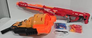 lot 369 image: NERF N-Strike Elite Centurion MEGA and a Doomlands The Judge Blasters