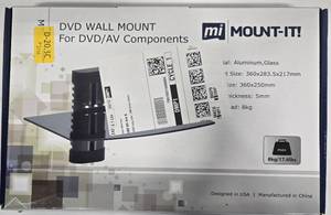 lot 391 image: Mount It Floating Wall Mounting Shelf Bracket Stand NEW