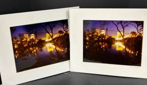 lot 383 image: TOM KNIGHT Signed City Colored Glossy Photographs - Qty 2