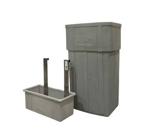 lot 455 image: Lakeside Trash & Silverware Bins