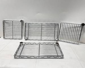 lot 320 image: Wire shelves
