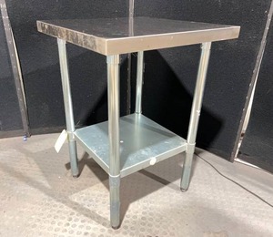lot 321 image: Stainless Steel Prep Table
