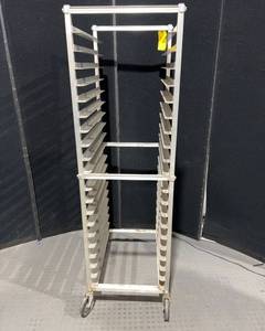 lot 323 image: Aluminum Storage Rack