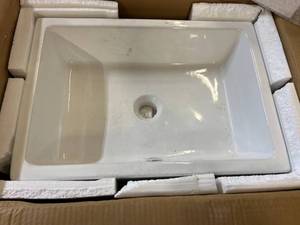 lot 82 image: Ceramic Bathroom Sink