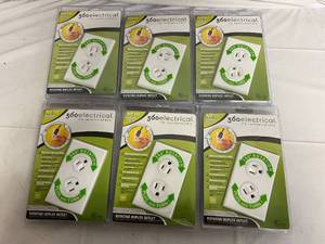 lot 140 image: 6ct of 360 Electrical Outlets