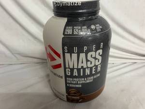 lot 265 image: 6lb Bottle of Dymatize Super Mass Gainer