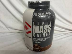 lot 266 image: 6lb Bottle of Dymatize Super Mass Gainer