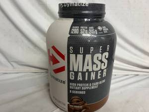 lot 271 image: 6lb Bottle of Dymatize Super Mass Gainer