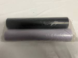 lot 11 image: Black & White Permant Vinyl for Cutting Machines-12x20