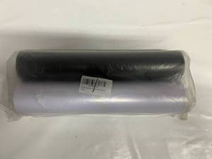 lot 12 image: Black & White Permant Vinyl for Cutting Machines-12x20