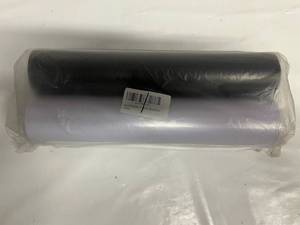 lot 15 image: Black & White Permant Vinyl for Cutting Machines-12x20