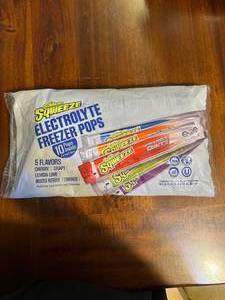 lot 358 image: 3x 10-Swinchers Squeeze Electrolyte Freeze Pops