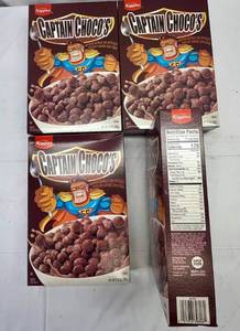 lot 230 image: 6x 11.5oz Captain Chocos Cereal