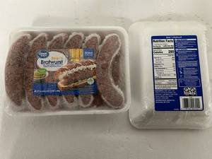 lot 41 image: G. 2x 45.6oz Beer n Bratwurst(12per Package)