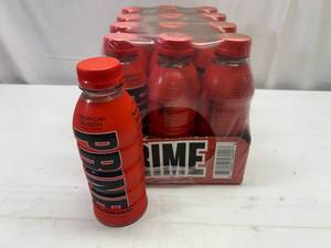 lot 118 image: P. 12x 16.9oz Prime Hydration Drink-Tropica Fruit