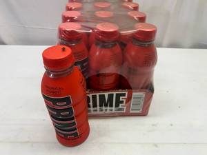 lot 125 image: P. 12x 16.9oz Prime Hydration Drink-Tropica Fruit