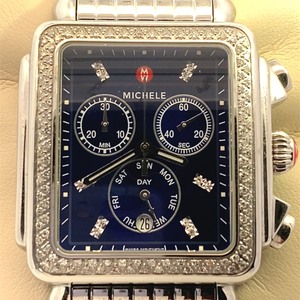 lot 19 image: Michele DECO Watch with Sapphire Crystal