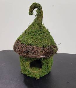 Charming Moss Birdhouse