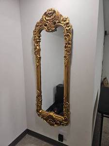 Stunning Guilt Rococo Dressing Mirror