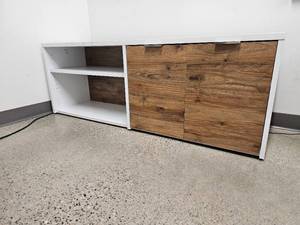 Modern Styled Low Office Storage Cabinet