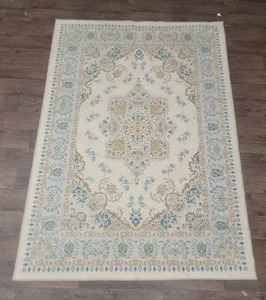 AntepRugs Classic Oriental Area Rug - Light Beige  Light Blue  Gold