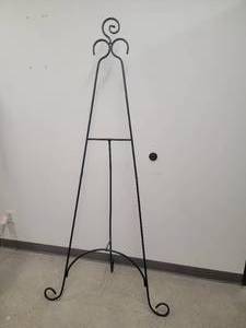 Modern Bent Metal Fine Art Display Eisel