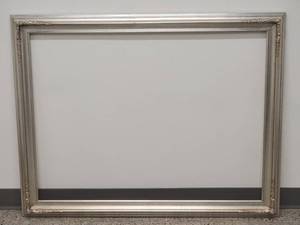 Stunning Silver Gilt  Handcarved Fine Art Frame