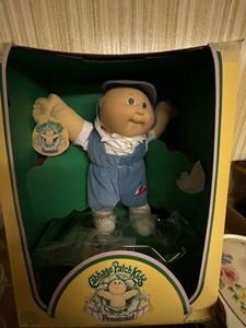 Vintage Cabbage Patch Kid Preemie Doll in Box