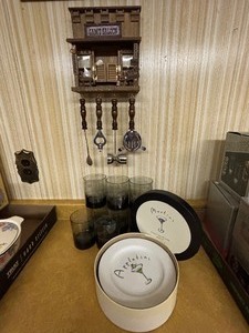 Cocktail Plates, Glasses and more