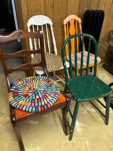 4 Vintage Chairs