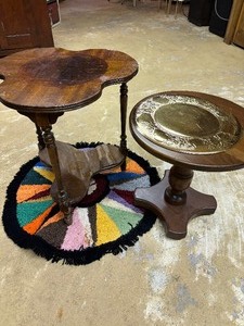 2 Tables and a Rug