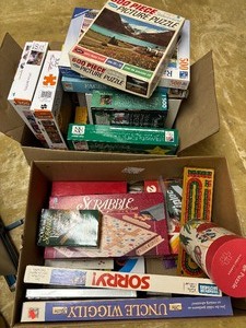 Games and Puzzles, some Vintage