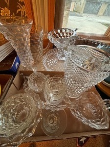 Assorted Vintage Crystal