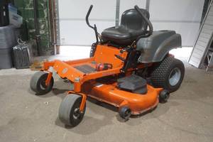 lot 7 image: Husqvarna zero turn lawn mower