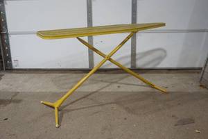 lot 62 image: vintage ironing board