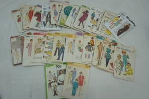 lot 77 image: vintage patterns