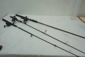 lot 95 image: Fishing rod & reels
