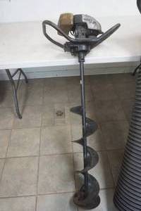 lot 97 image: Husky  HP Ice auger